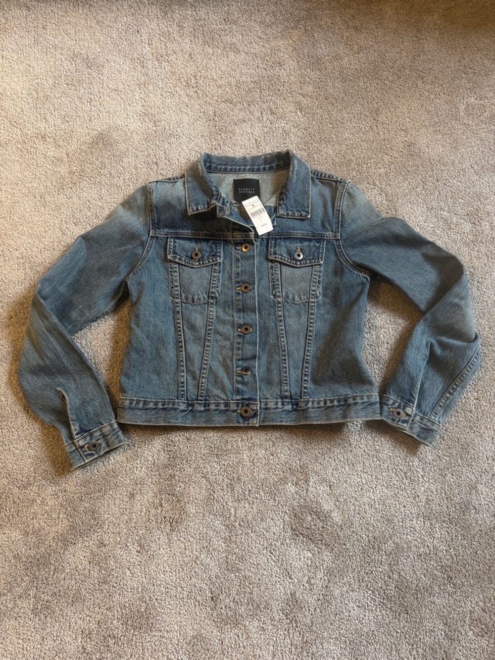 New with Tags Barneys New York Blue Denim Jacket